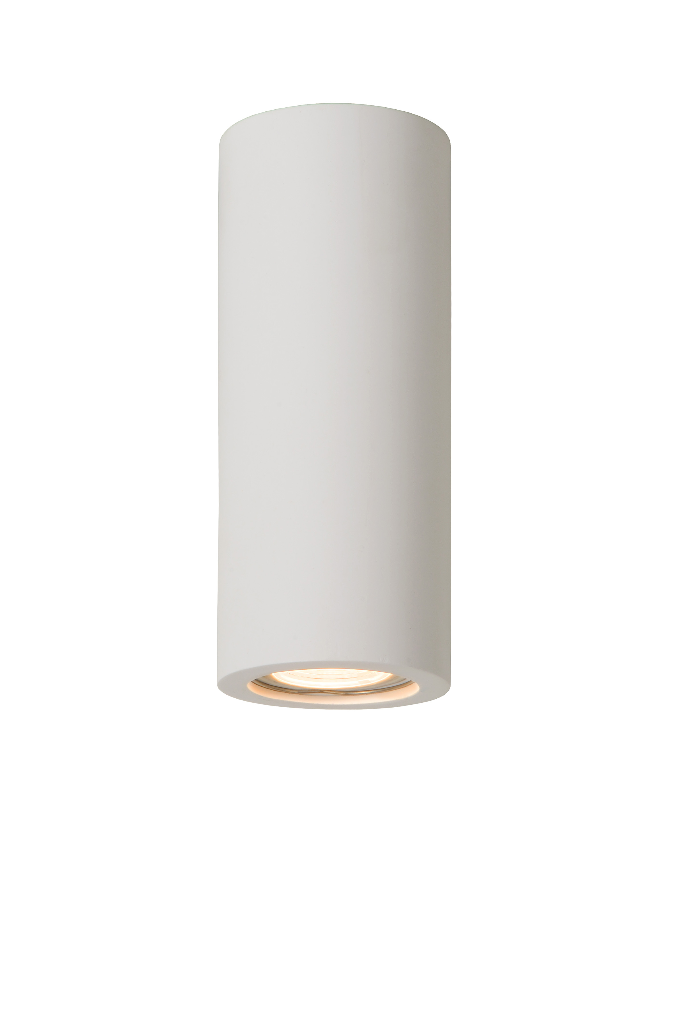 Lucide GIPSY - Kattospottivalaisin - Ø 7 cm - GU10 - Valkoinen