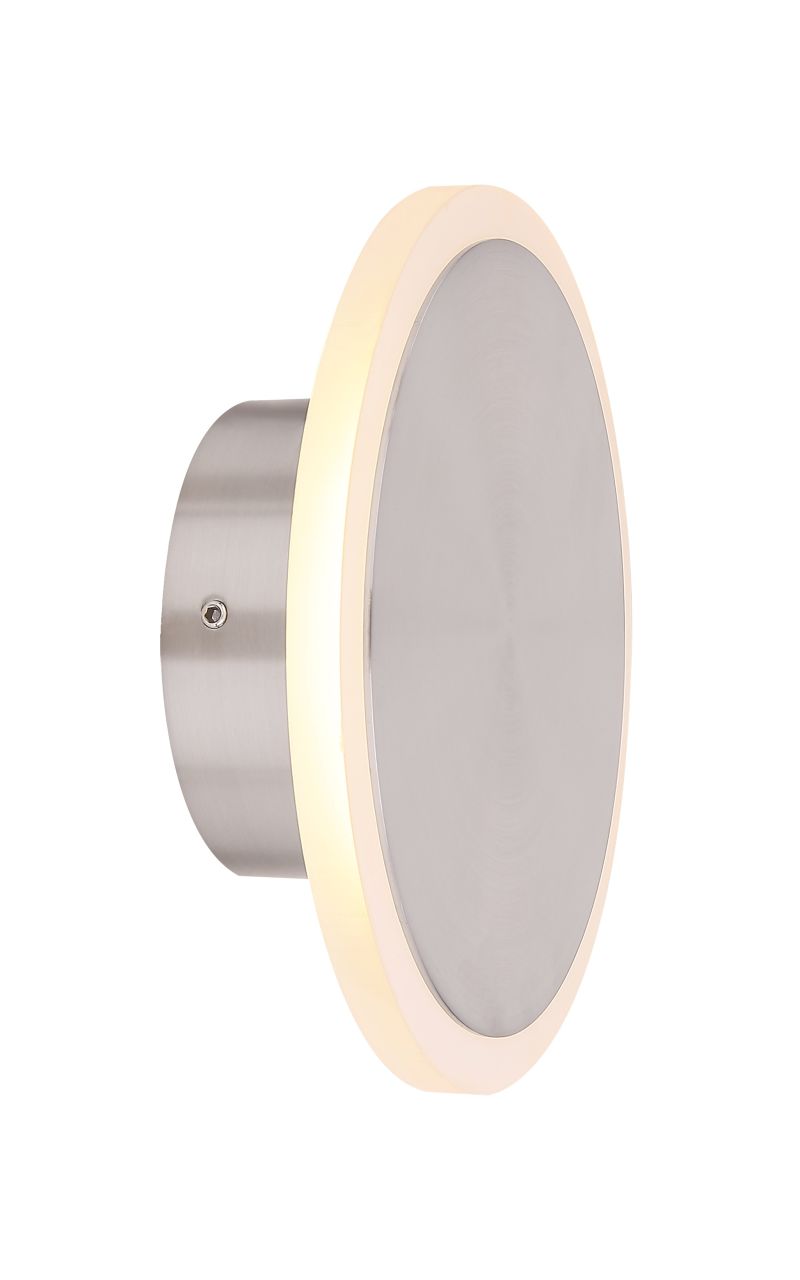 Seinävalaisin ODO - Mattanikkeli -  1xLED