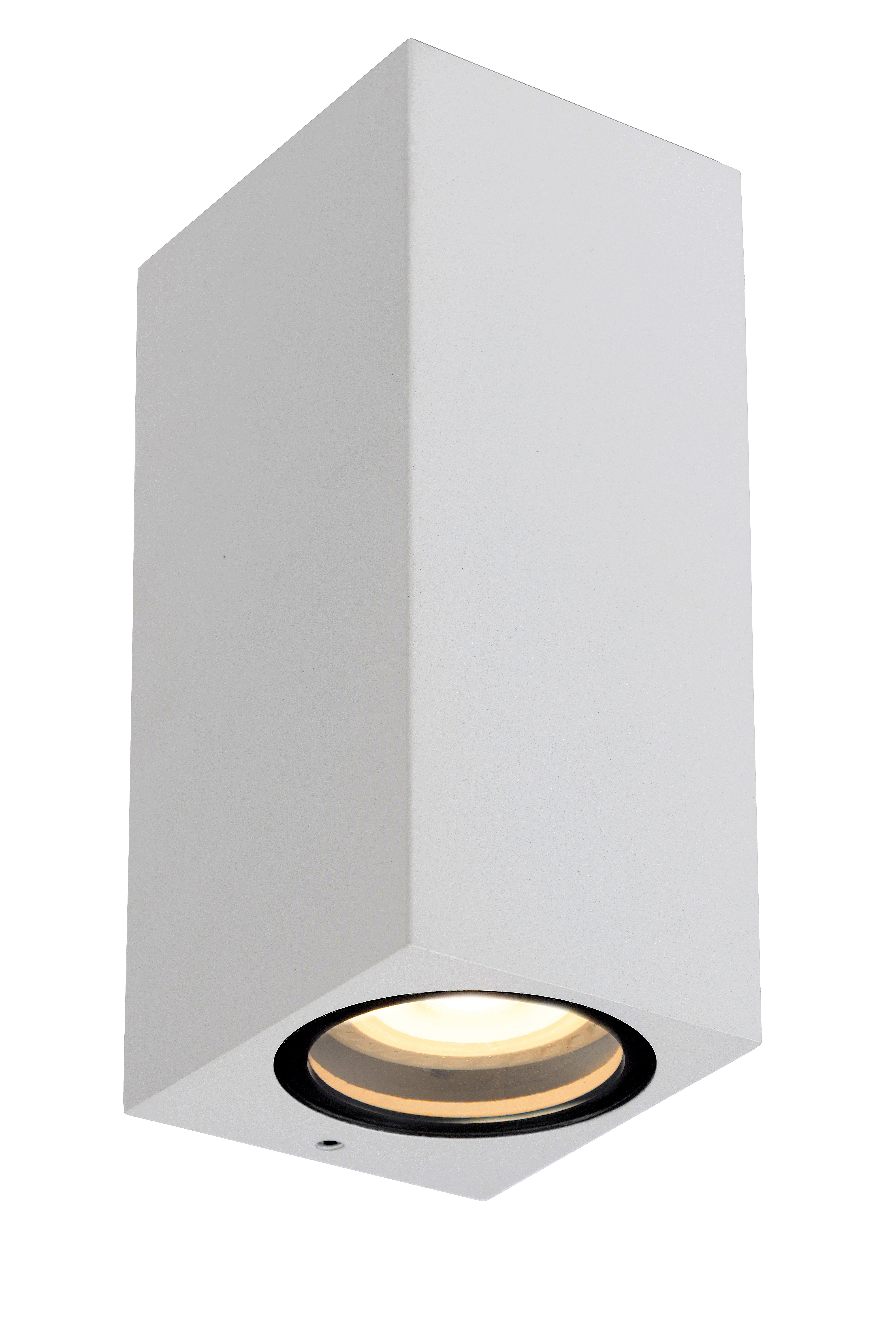 Lucide ZARO - Wall spotlight Outdoor - 2xGU10 - IP44 - White