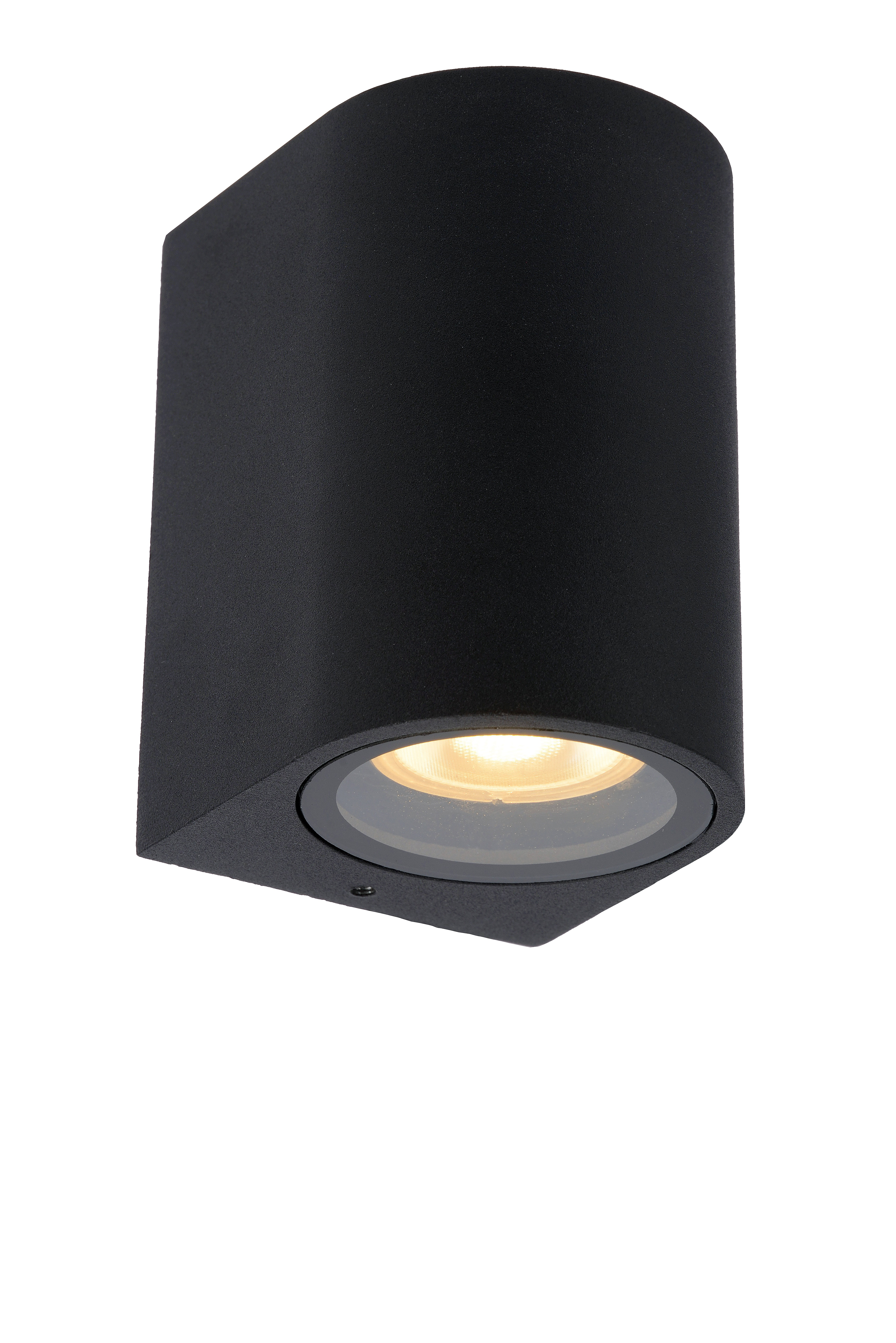 Lucide ZARO - Wall spotlight Outdoor - 1xGU10 - IP44 - Black