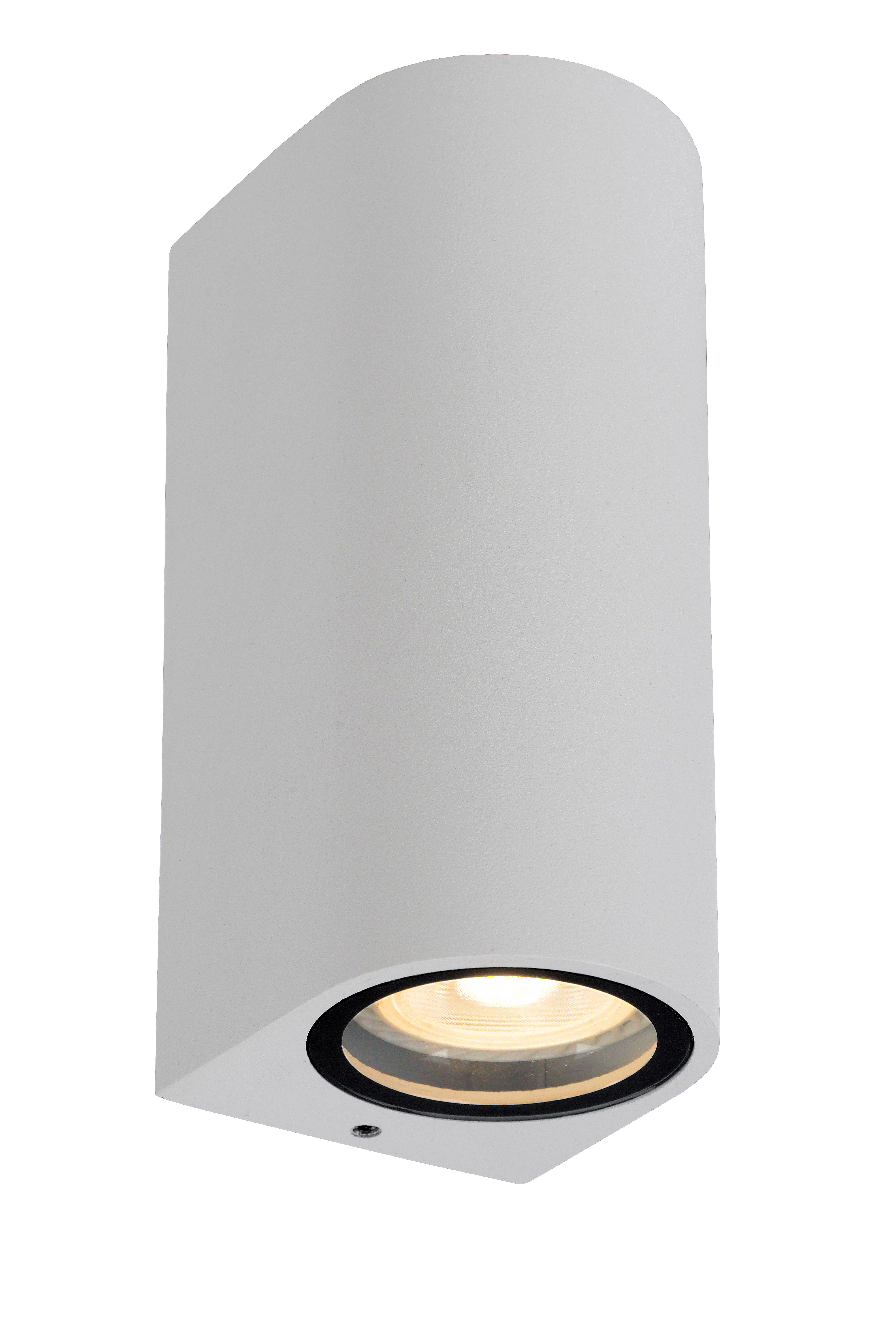 Lucide ZARO - Wall spotlight Outdoor - 2xGU10 - IP44 - White