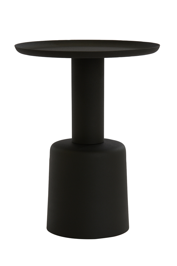 Side table Ø39x52 cm MILAKI black