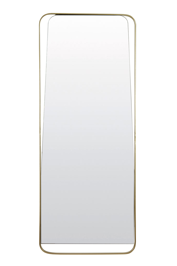 Mirror 40x100 cm SORBON clear glass+gold