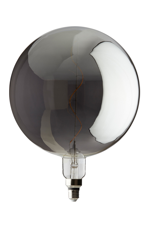 Deco LED globe Ø30x40 cm LIGHT 4W smoked E27 dimmable