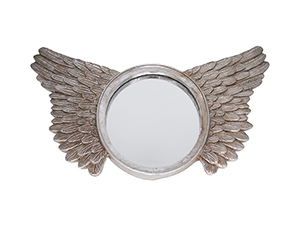 Mirror 79x4,5x54 cm WING silver