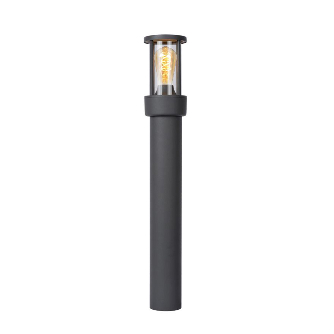 Lucide LORI - Outdoor Bollard lamp - IP44 - Anthrasite