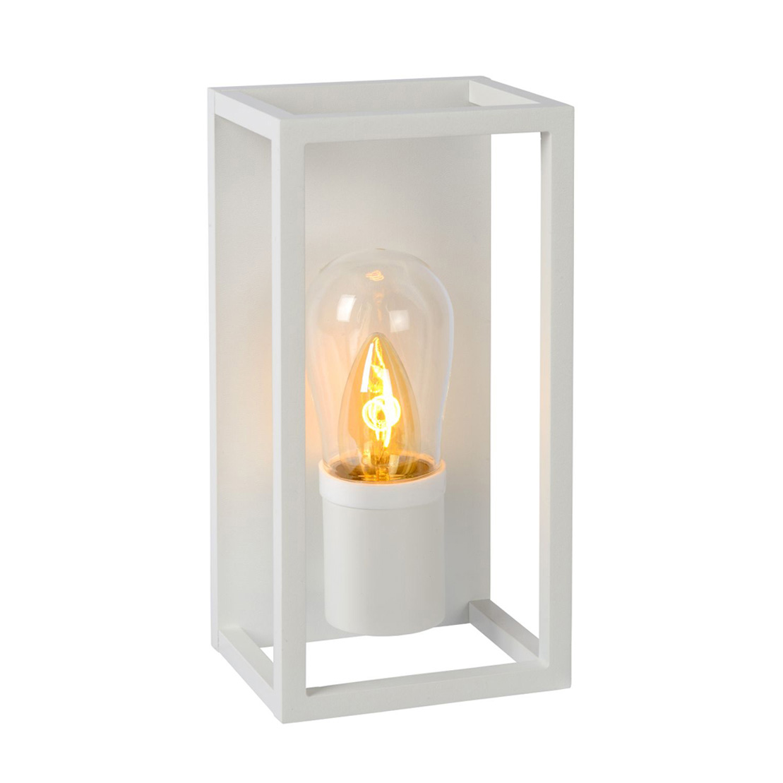 Lucide CARLYN - Bathroom Wall Lamp - E14 - IP54 - White