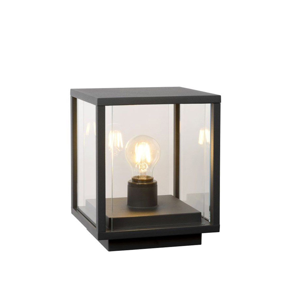 Lucide CLAIRE - Outdoor Bollard lamp - IP54 - Anthrasite