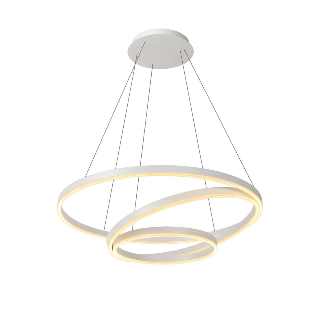 Lucide TRINITI - Riippuvalaisin - LED Himm. - 1x32W 3000K - Valkoinen