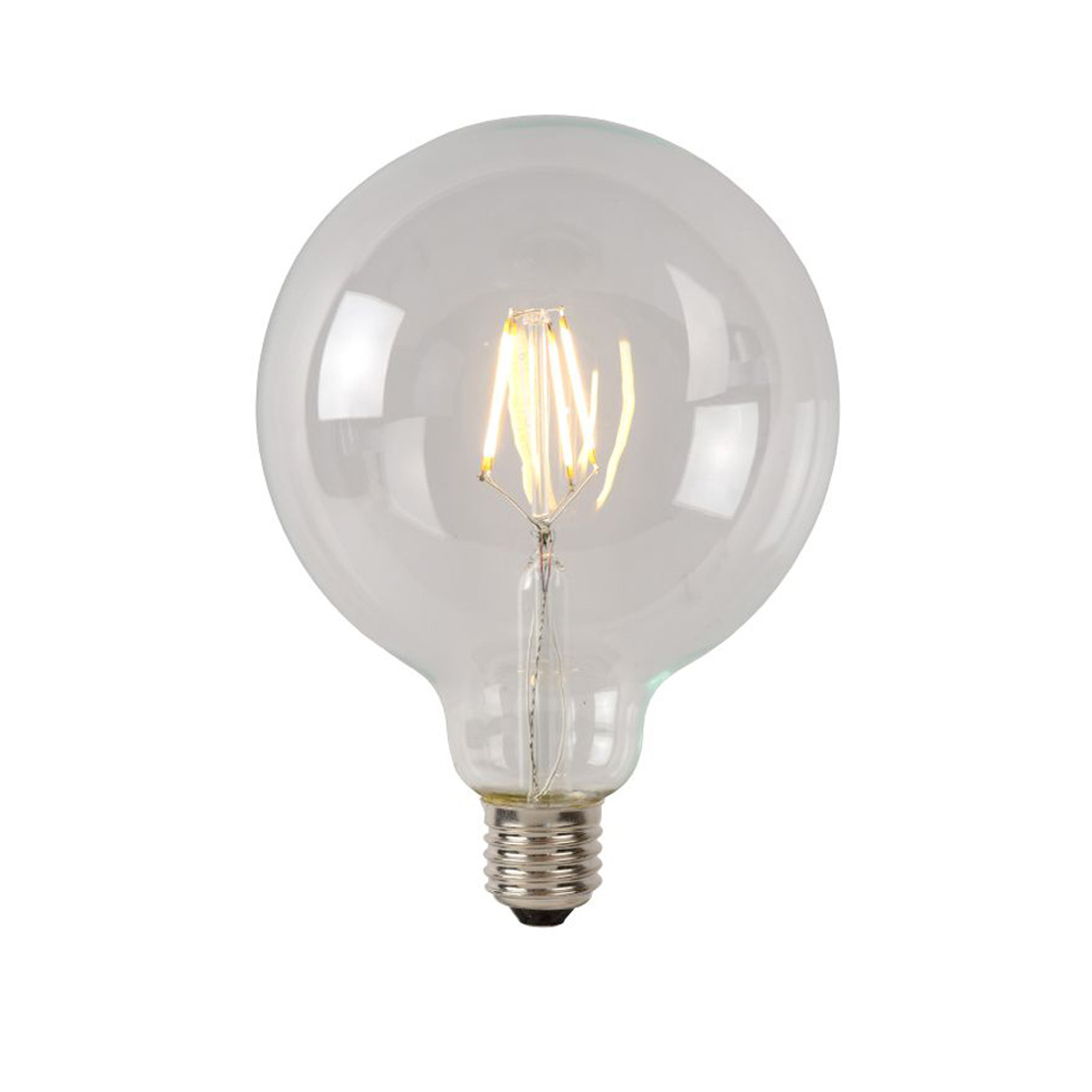 Lucide LED Bulb - Filament bulb - Ø 12,5 cm - LED Dim. - 1x5W 2700K - Clear