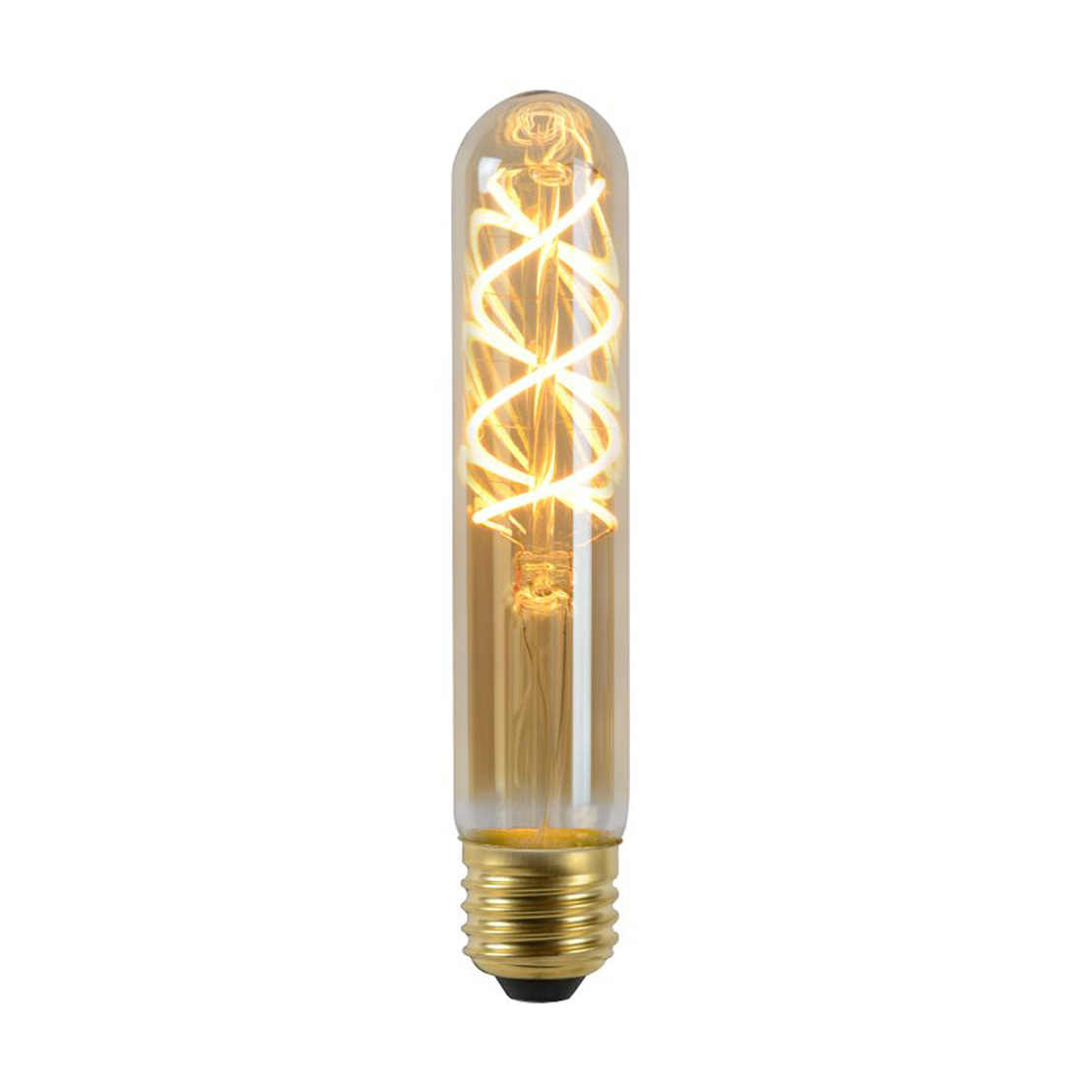 Lucide LED lamppu - Filament bulb - Ø 3 cm - LED Dim. - 1x5W 2200K - Amber