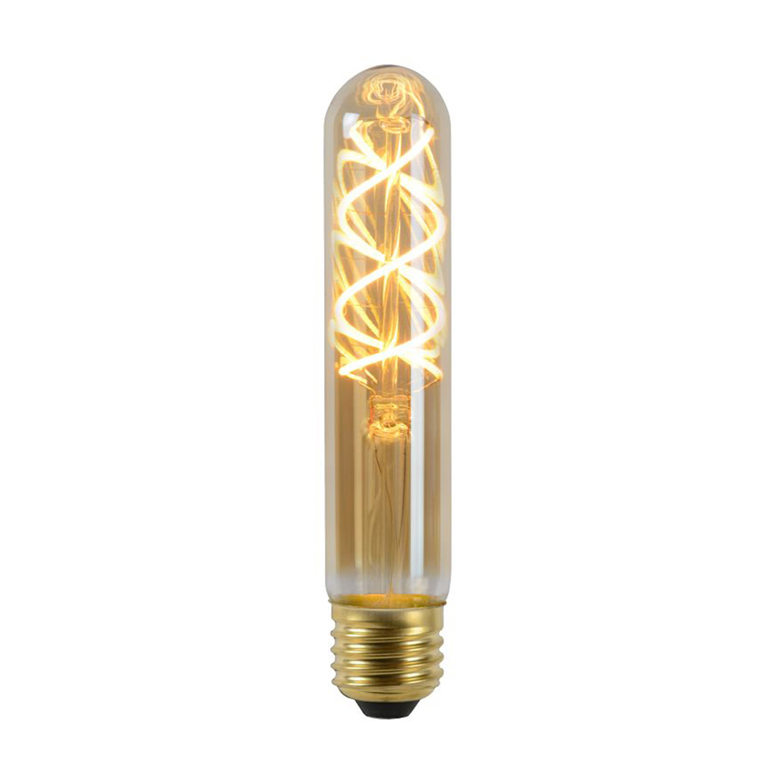 Lucide LED Bulb - Filament bulb - Ø 3 cm - LED Dim. - 1x5W 2200K - Amber