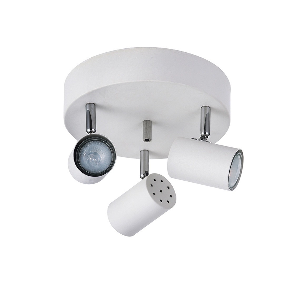 FocusLight NORDIC - Ceiling light - Ø:22,5 cm - 3xGU10 - MattWhite 