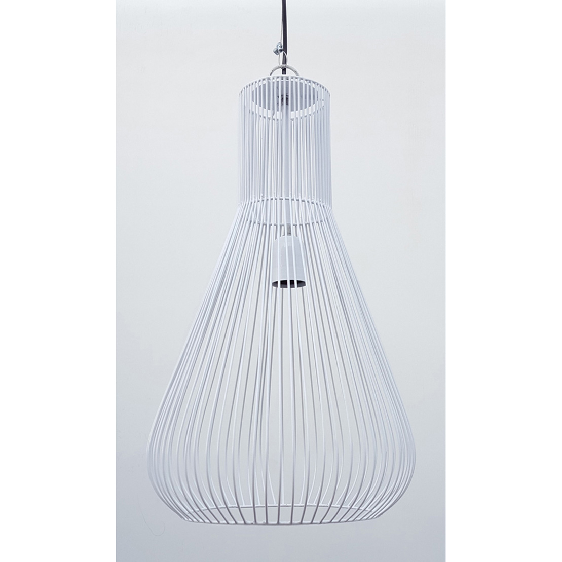 FocusLight LOFT - Pendant lamp - White - E27 - 1 x 60W excl.