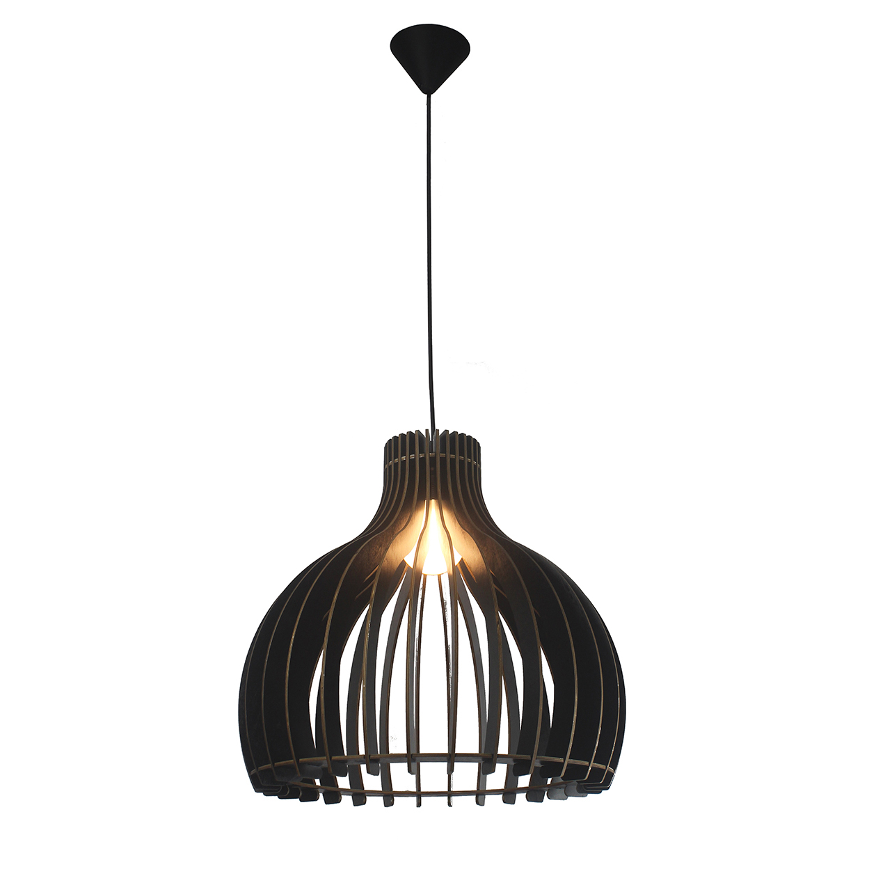 Pendant light FocusLight ORSA - Ø 43cm - Black