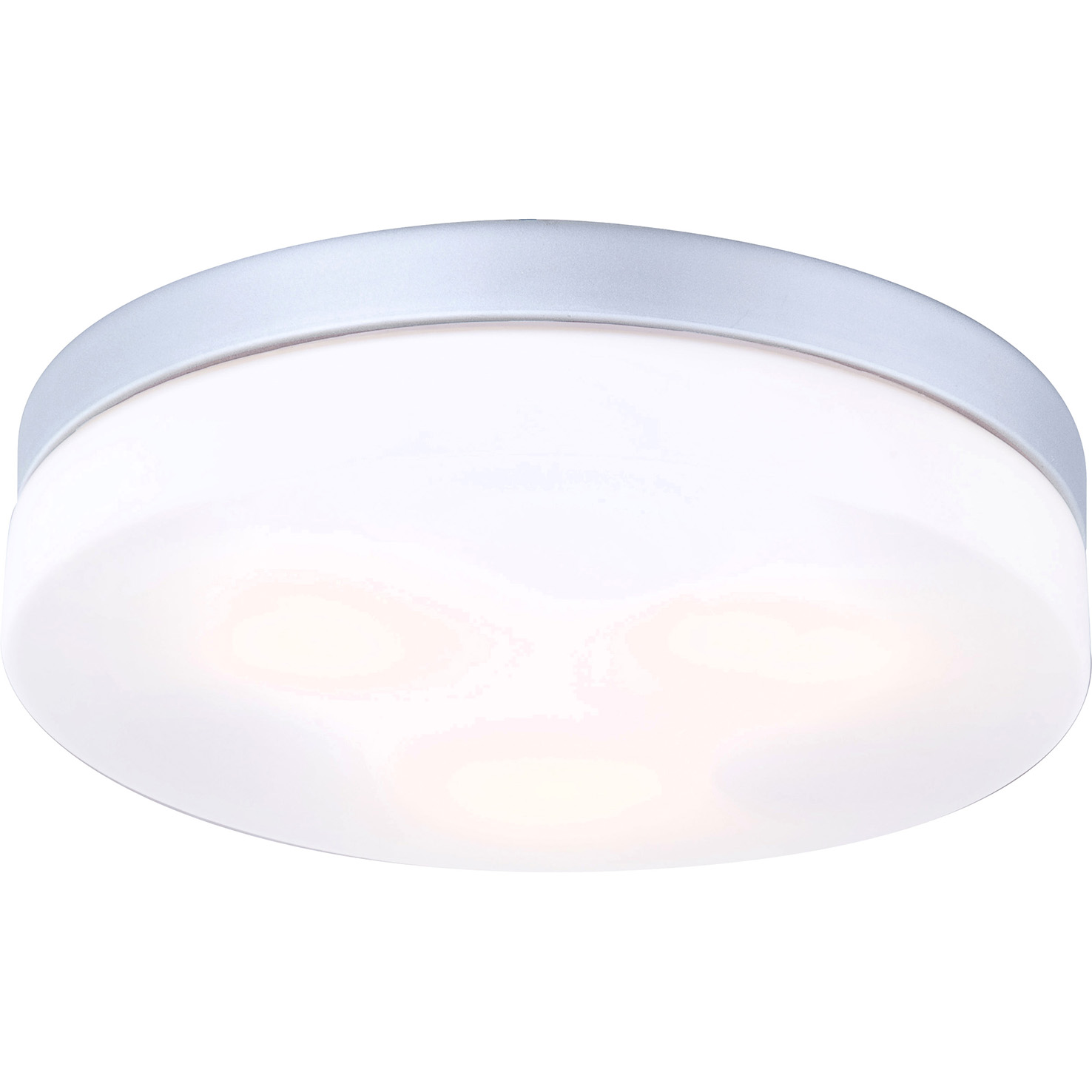 GLOBO Outdoor Lamp VRANOS Aluminium / Metal / Silver Halk.300 mm, 3xE27
