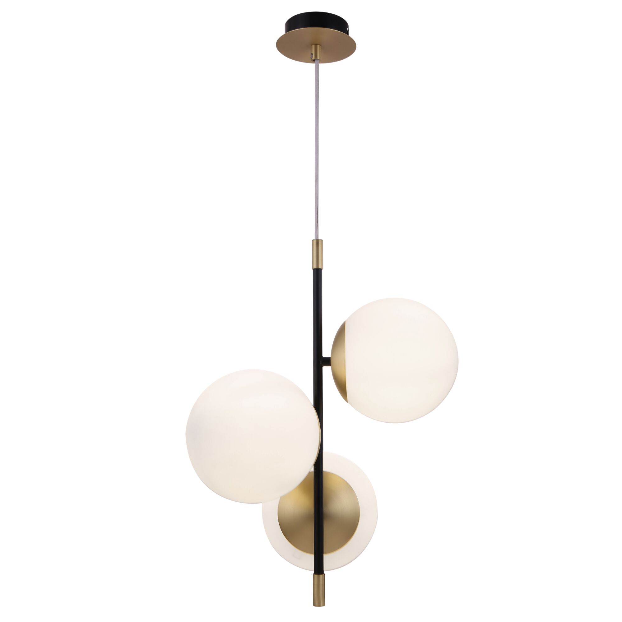 NOSTALGIA - Pendant light - 3 X E14 (40W) - Matt gold