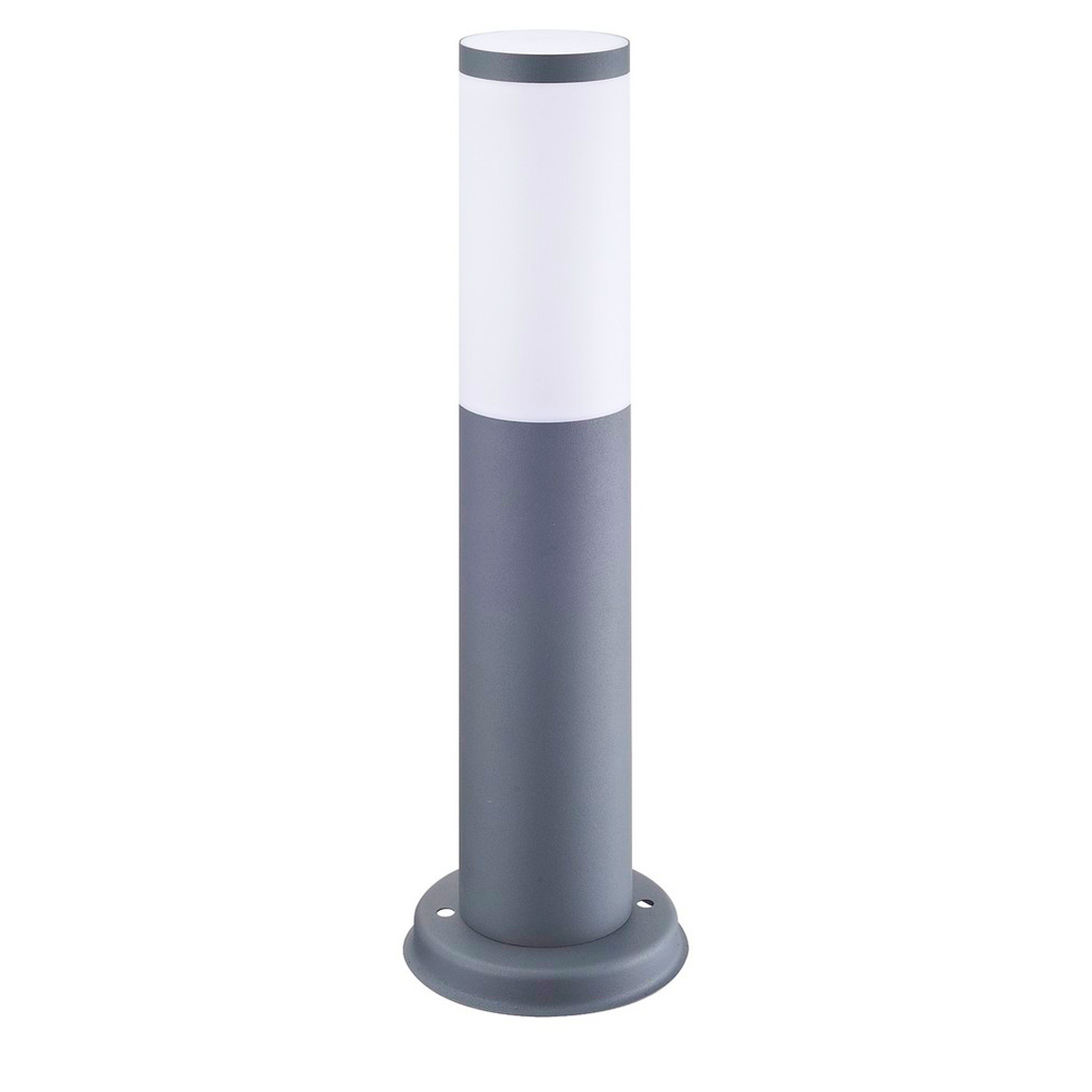 POLUX OSLO - Outdoor Bollard Lamp - Grey - E27 - 1 x 20W max. Excl.