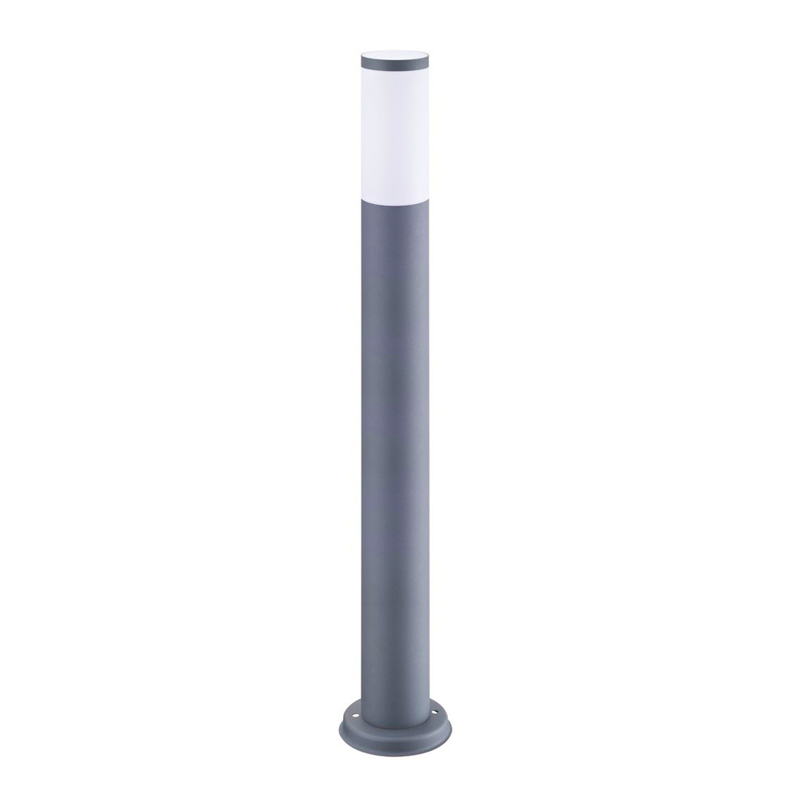 POLUX OSLO - Outdoor Bollard Lamp - Grey - E27 - 1 x 20W max. Excl.