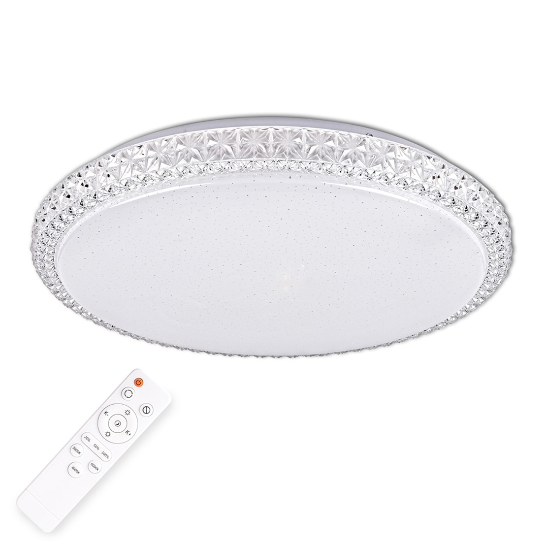 Polux IRINA LED - Ceiling light - CCT 2700K-6500K - 1x24W -  Ø: 40,0cm - White