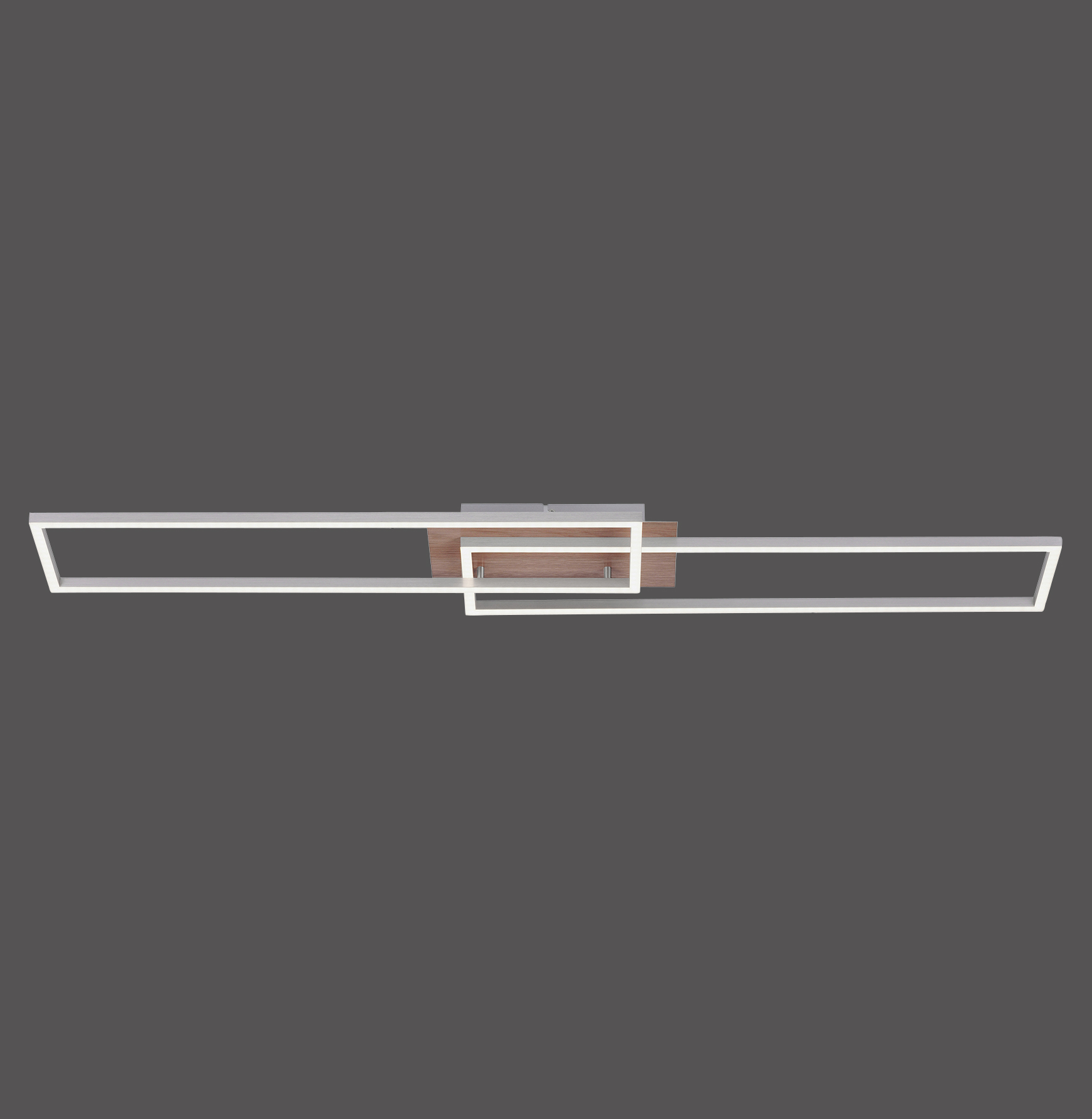Kattovalaisin Leuchten Direkt Iven, puu, 110x25x7cm, 40W