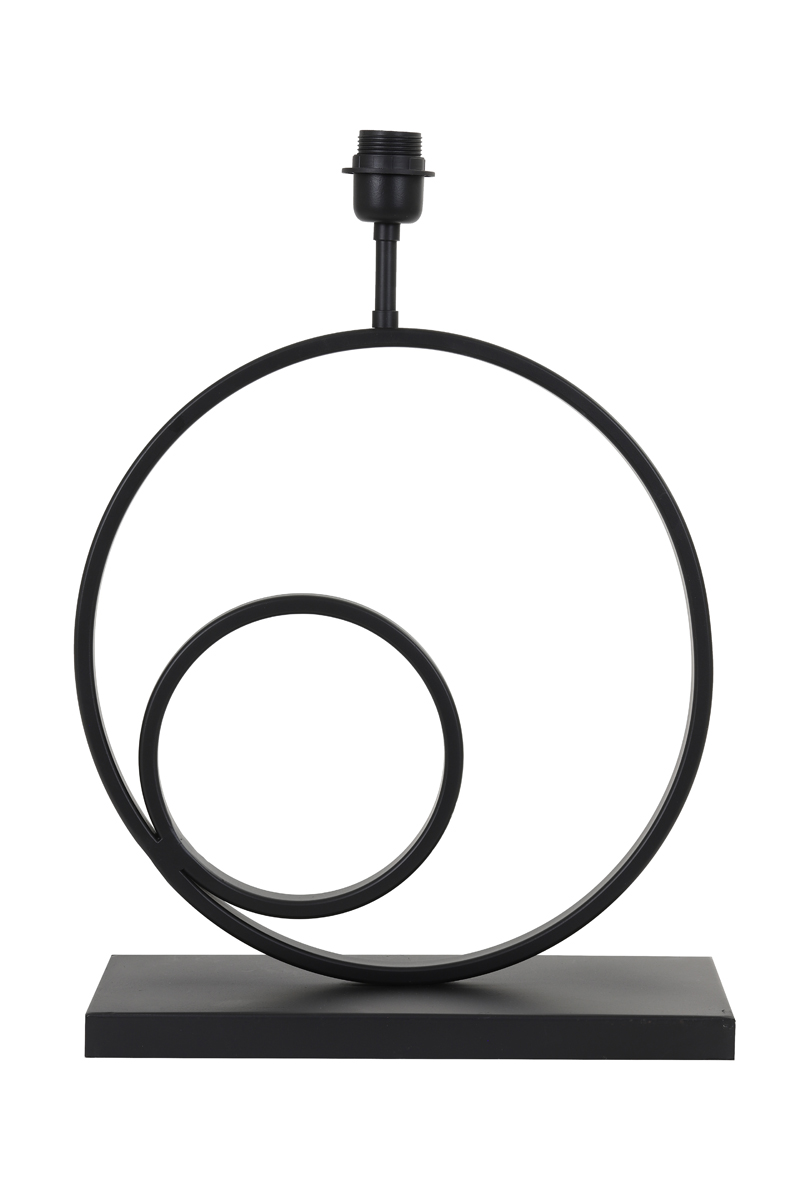 Lamp base 39,5x18,5x47 cm OMEGA matt black
