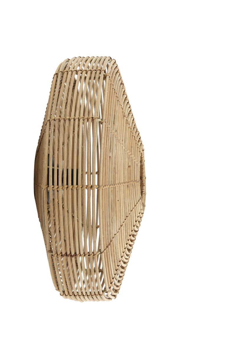 Wall lamp Ø51x21 cm MATAKA rattan natural