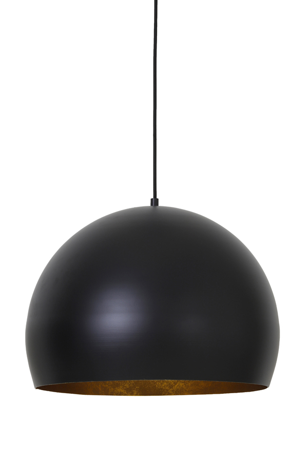 Hanging lamp Ø45x32,5 cm JAICEY matt black-gold