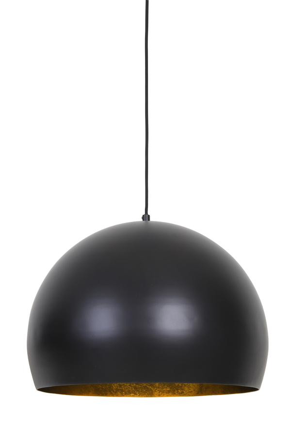 Hanging lamp Ø56x40 cm JAICEY matt black-gold