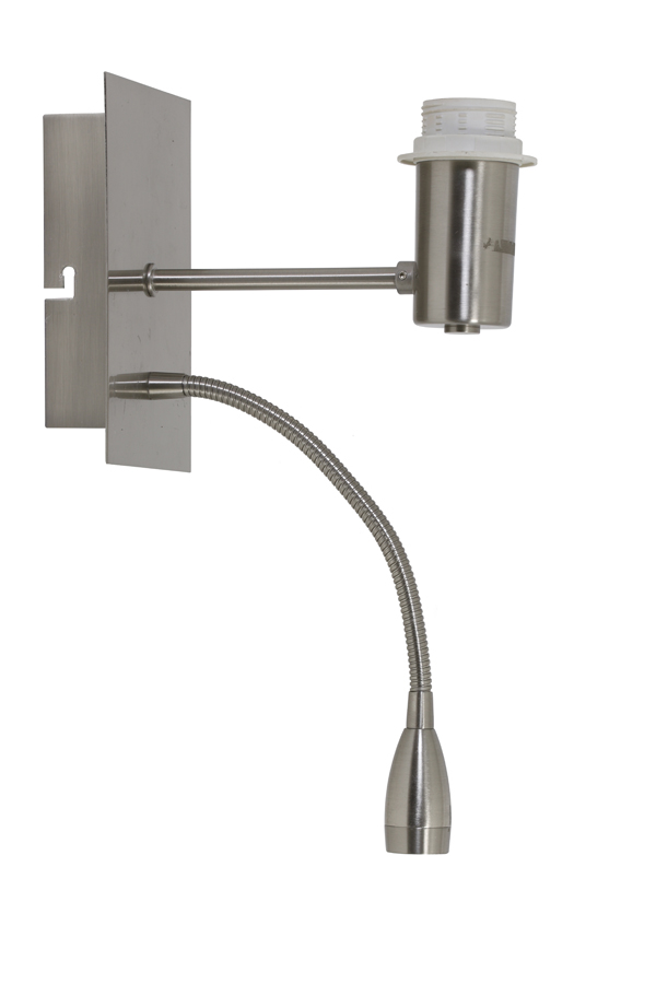 Wall lamp+ledflex 20x11x35 cm REGINA nickel satin