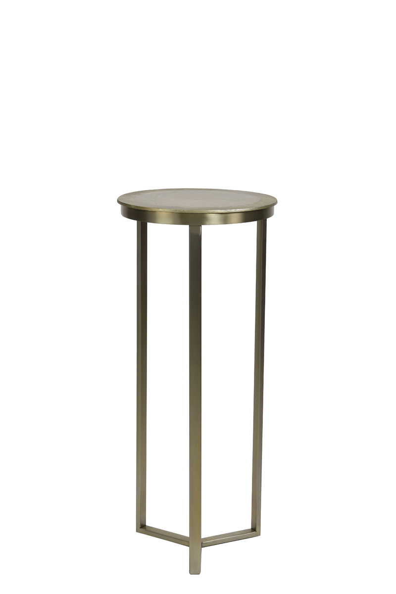 Pillar Ø35x81 cm RETIRO light gold