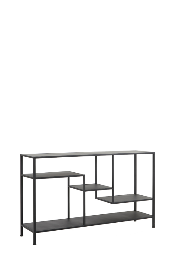 Console 141x37x81 cm YVANA matt black