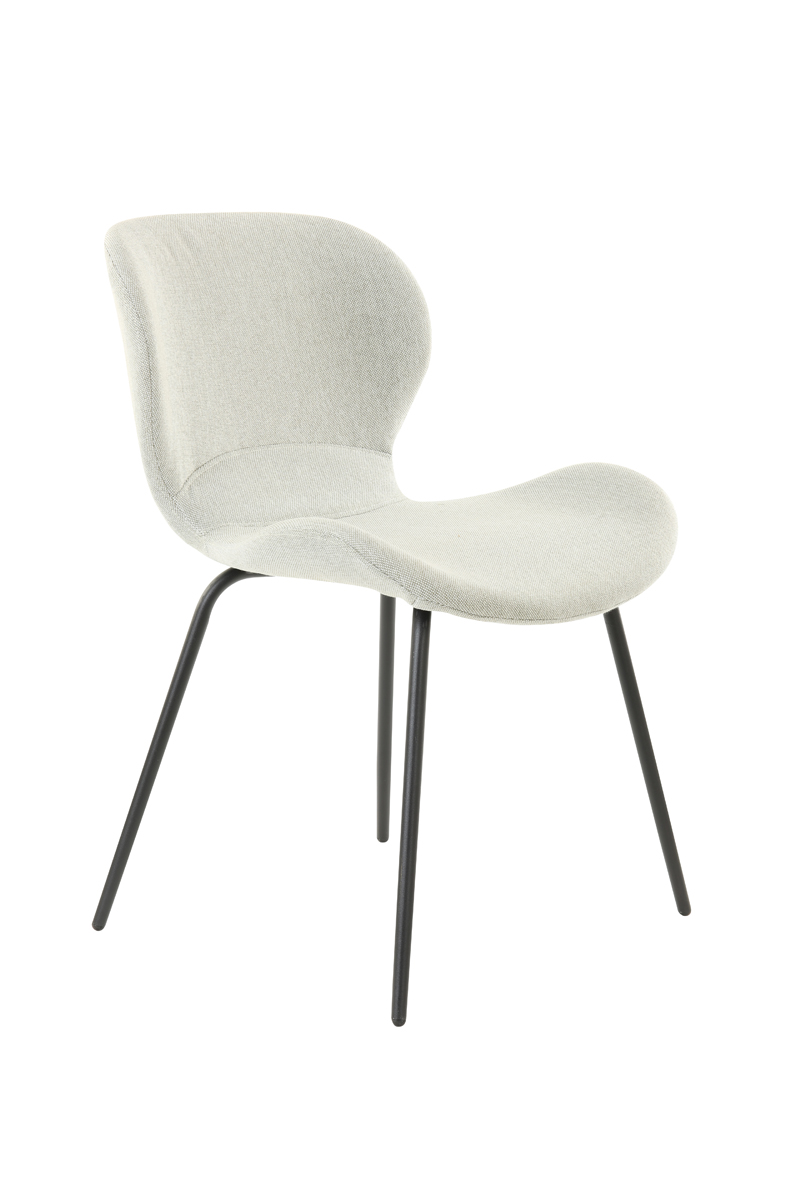 Dining chair 57x51x78 cm VIOLET beige-black