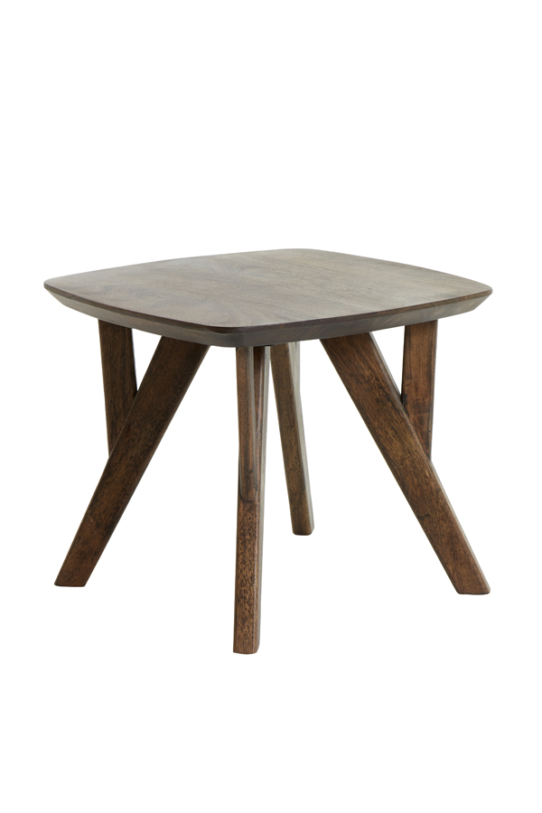 Side table 44x44x36 cm QUENZA acacia wood