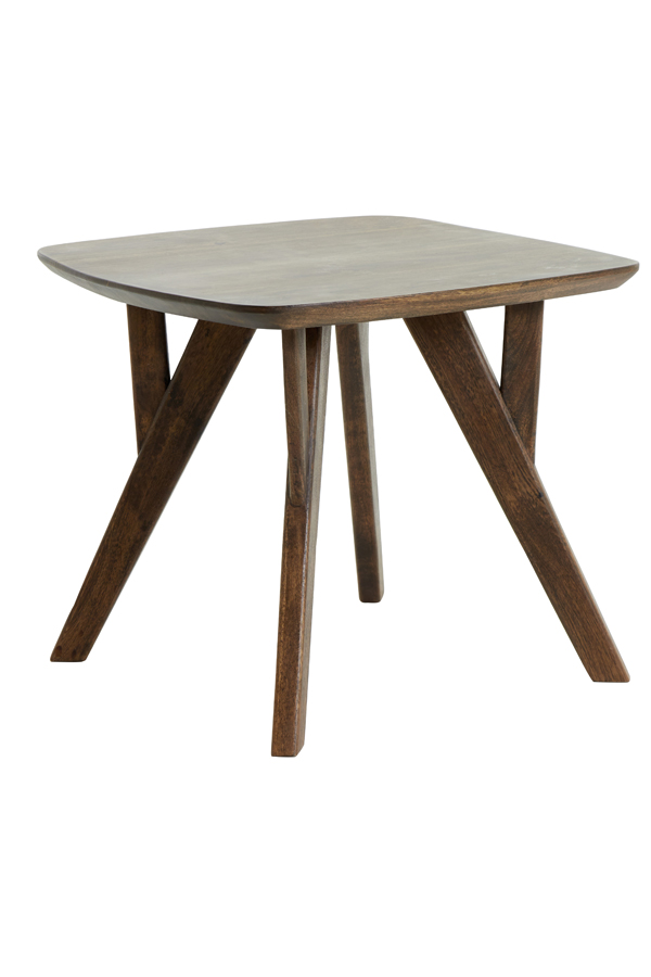 Side table 50x50x42 cm QUENZA acacia wood