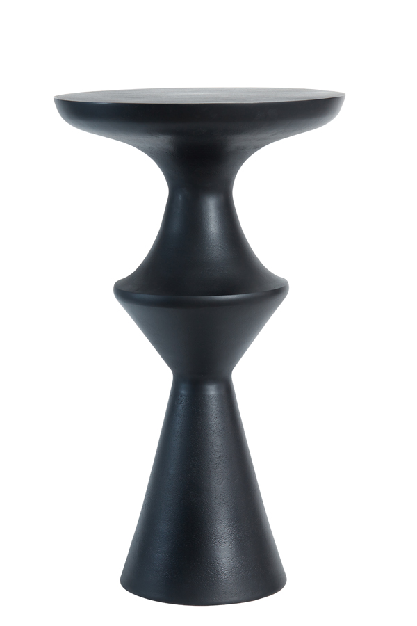 Side table 37,5x14x63,5 cm LOBOC matt black