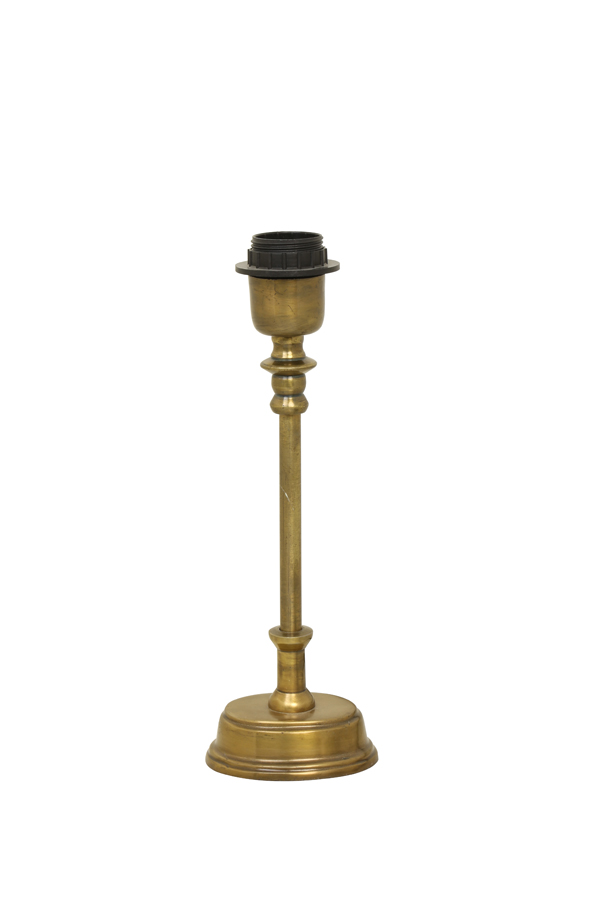 Lamp base 10x8x30 cm MANOJ antique bronze