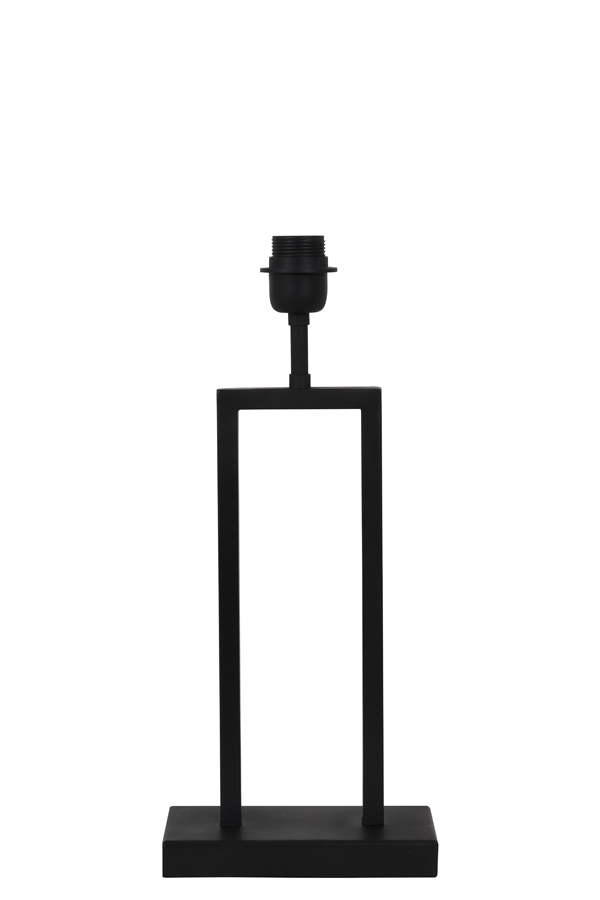 Lamp base 20x10x41 cm SHIVA matt black