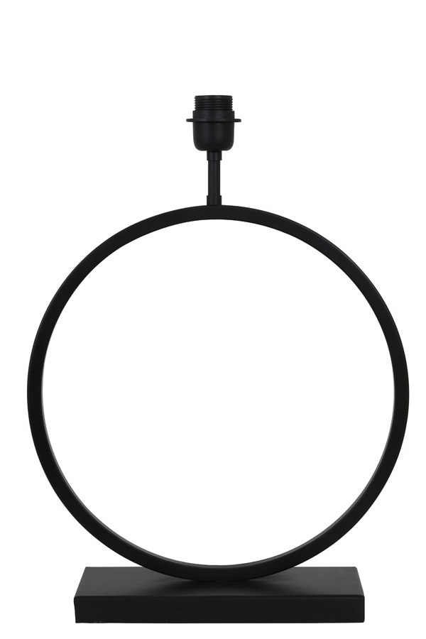 Lamp base 40x12,5x52 cm LIVA matt black