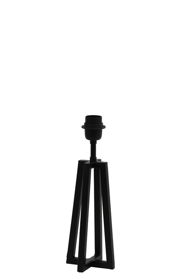 Lamp base 11,5x11,5x31 cm MILEY matt black