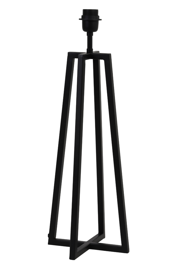 Lamp base 21x21x56 cm MILEY matt black