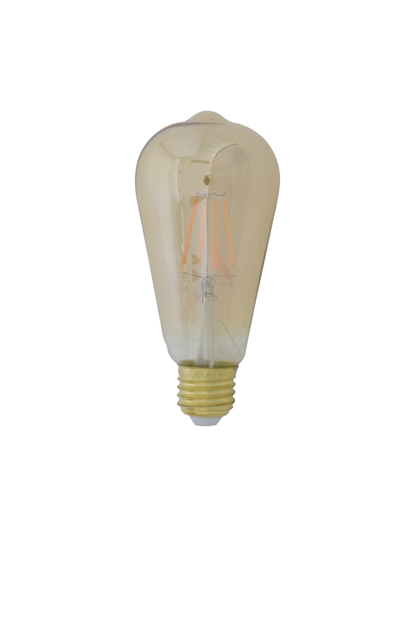 LED angular Ø6,5x14,5 cm LIGHT 4W amber E27 dimmable