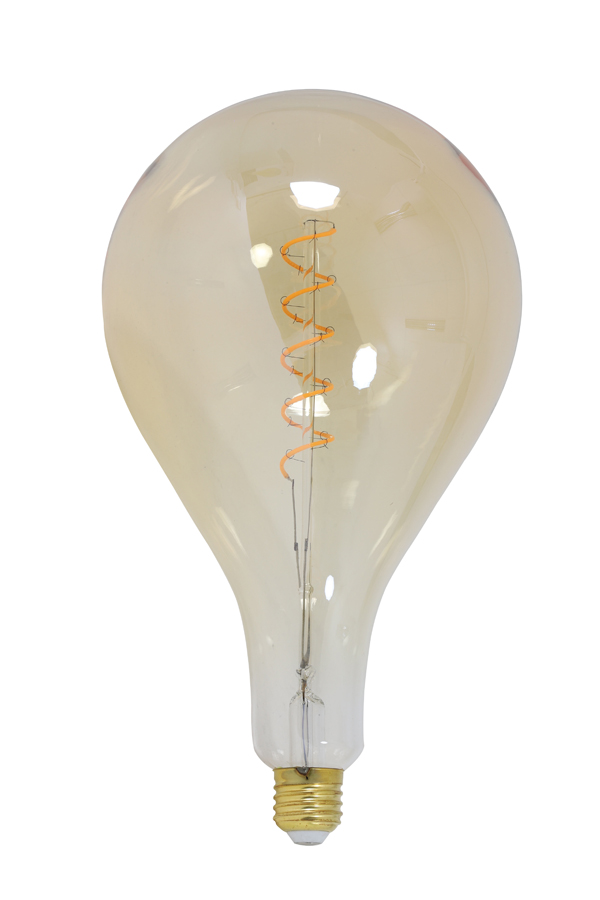 Deco LED pear Ø16x32 cm LIGHT 4W amber E27 dimmable