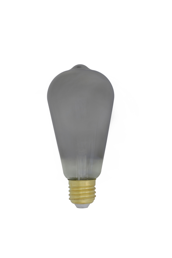 Deco LED angular Ø6,5x14,5 cm LIGHT 4W smoked E27 dimmable