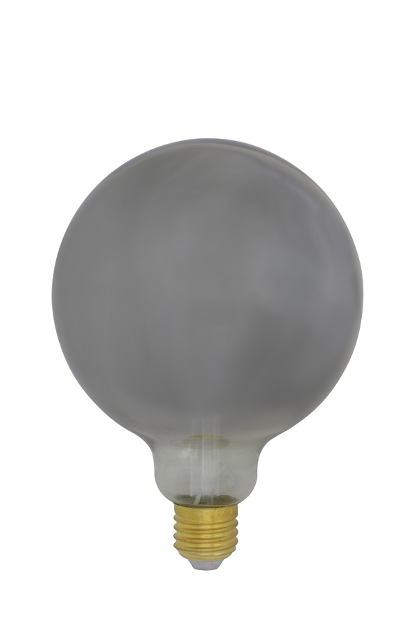 Deco LED globe Ø12,5x17,5 cm LIGHT 4W smoked E27 dimmable