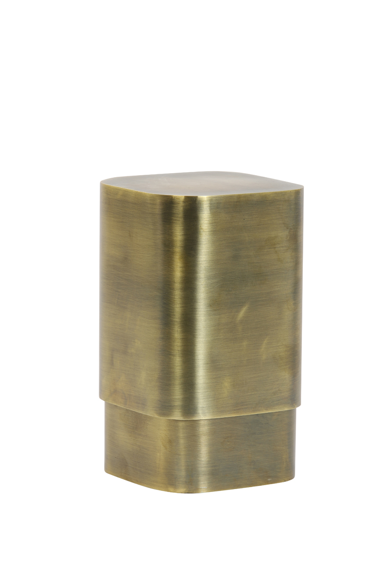 Deco box 13,5x13,5x20,5 cm SAMUEL antique bronze