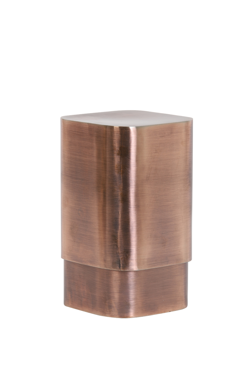 Deco box 13,5x13,5x20,5 cm SAMUEL copper