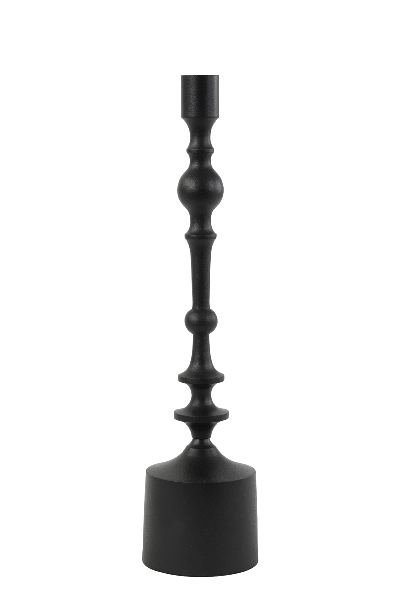 Candle holder Ø10x42 cm SHEVA matt black