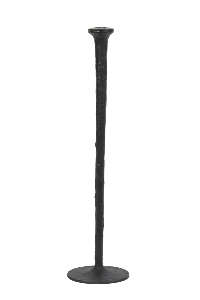 Candle holder Ø12,5x49,5 cm CABEZA matt black