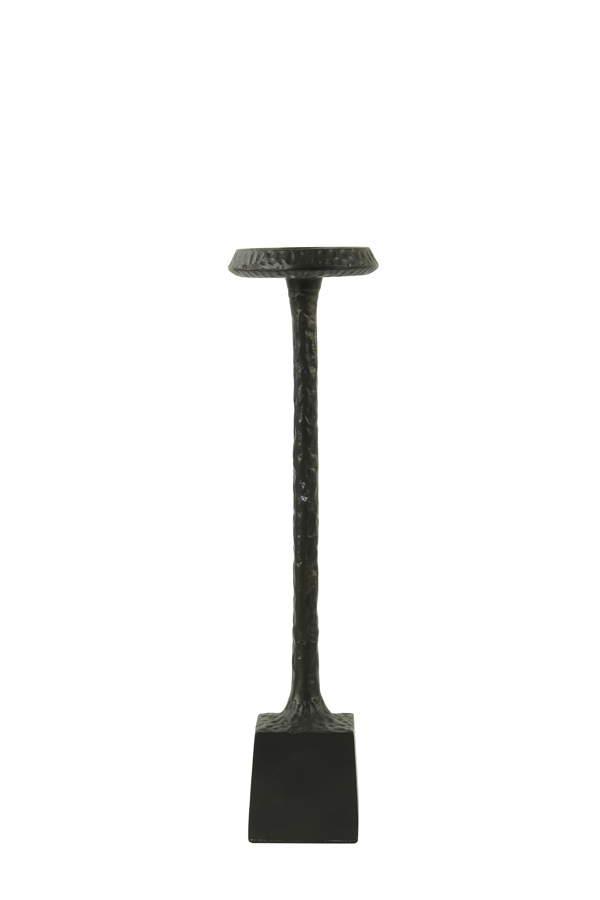 Candle holder 8x8x45 cm DAWUD matt black